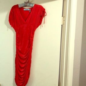 Marciano orange dress